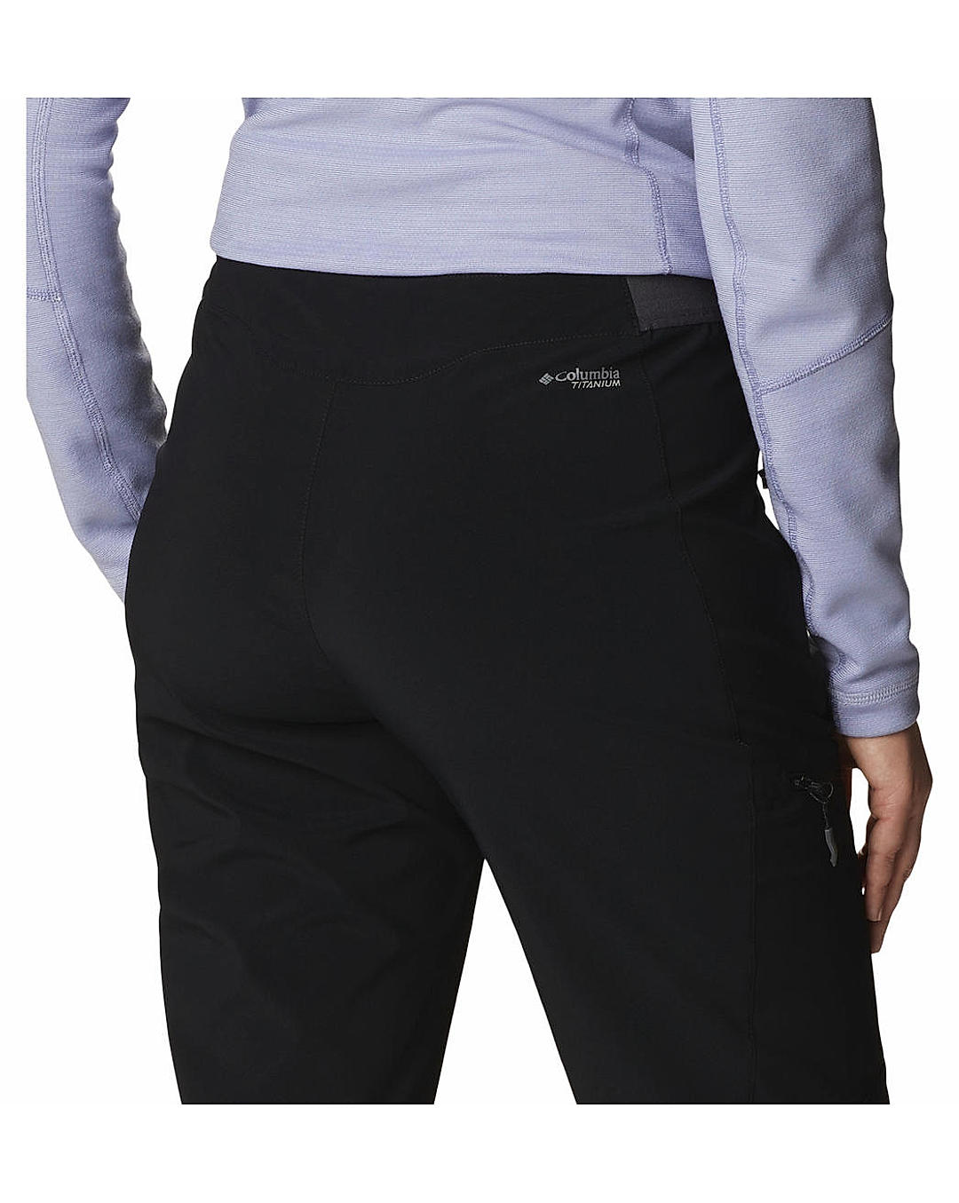 Columbia Womens Black Omni-Shield W Titan Pass Pant