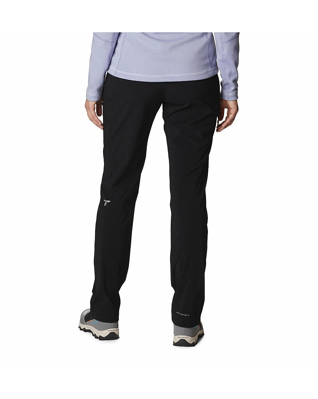 Columbia Womens Black Omni-Shield W Titan Pass Pant