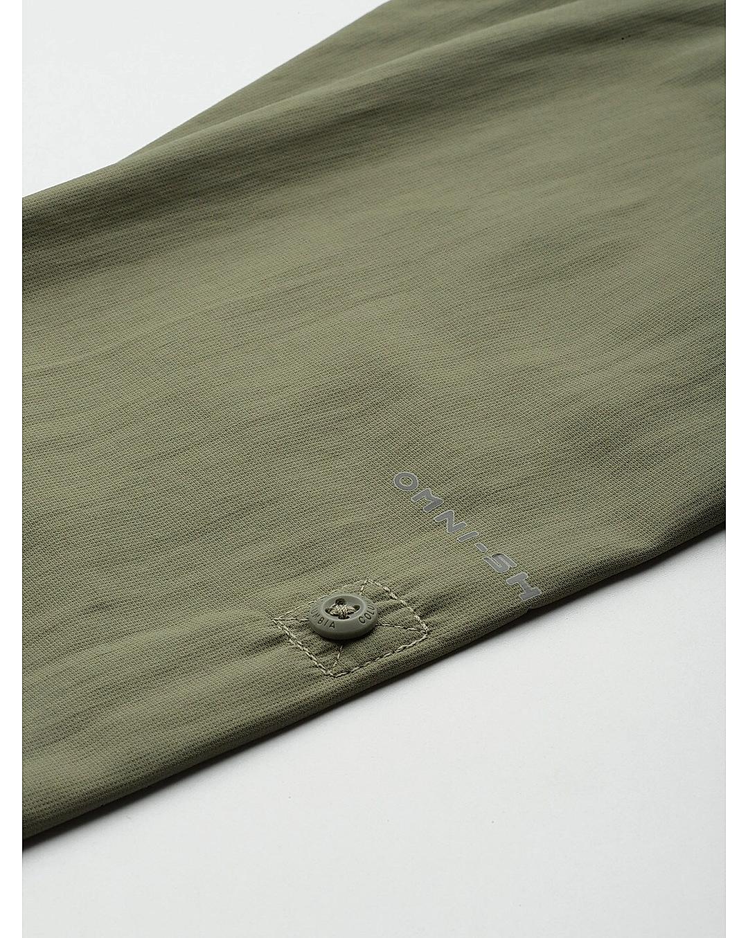 Columbia Womens Green Omni-Wick Silver Ridge 2.0 Long Sleeve Shirt