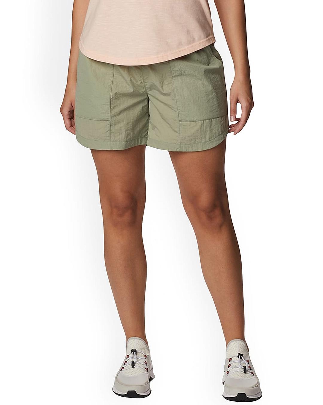 Columbia Womens Green Omni-Shield Boundless Trek Short