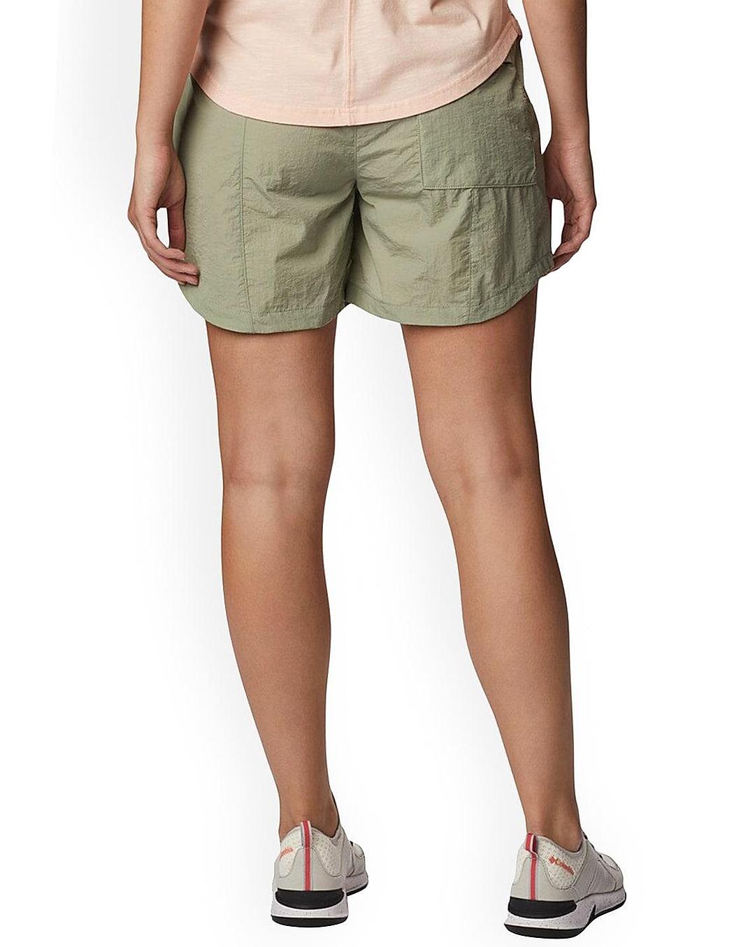 Columbia Womens Green Omni-Shield Boundless Trek Short