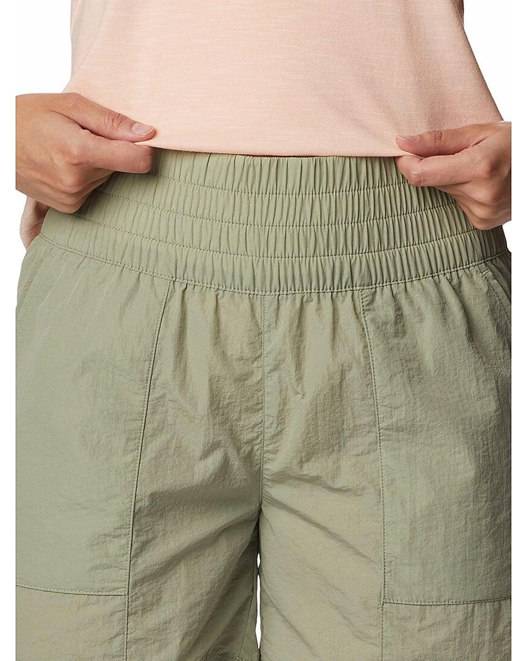 Columbia Womens Green Omni-Shield Boundless Trek Short