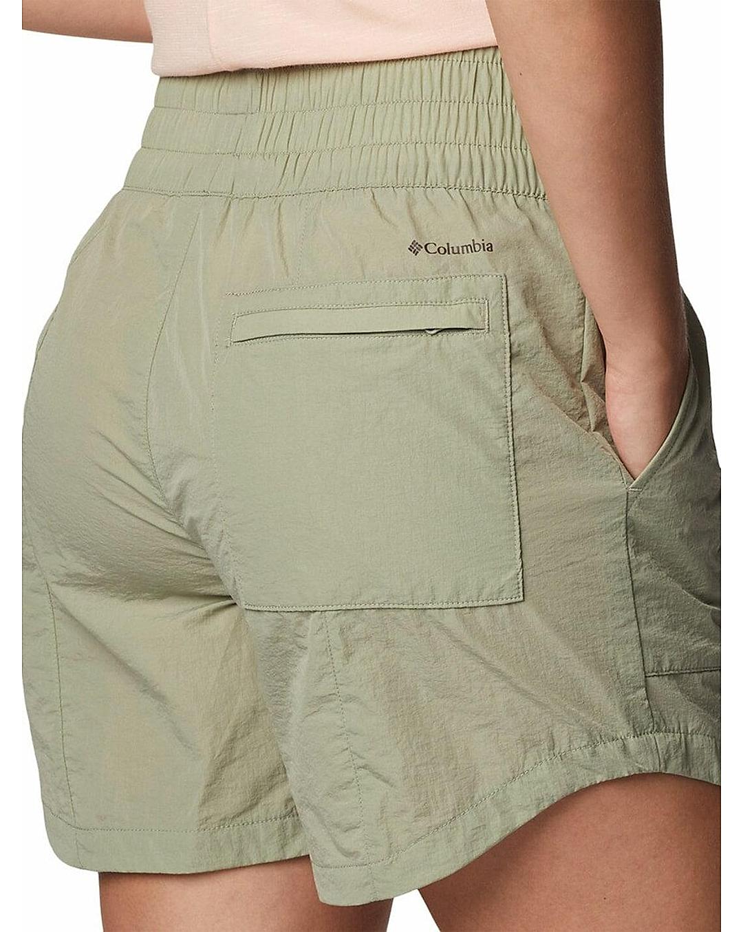 Columbia Womens Green Omni-Shield Boundless Trek Short