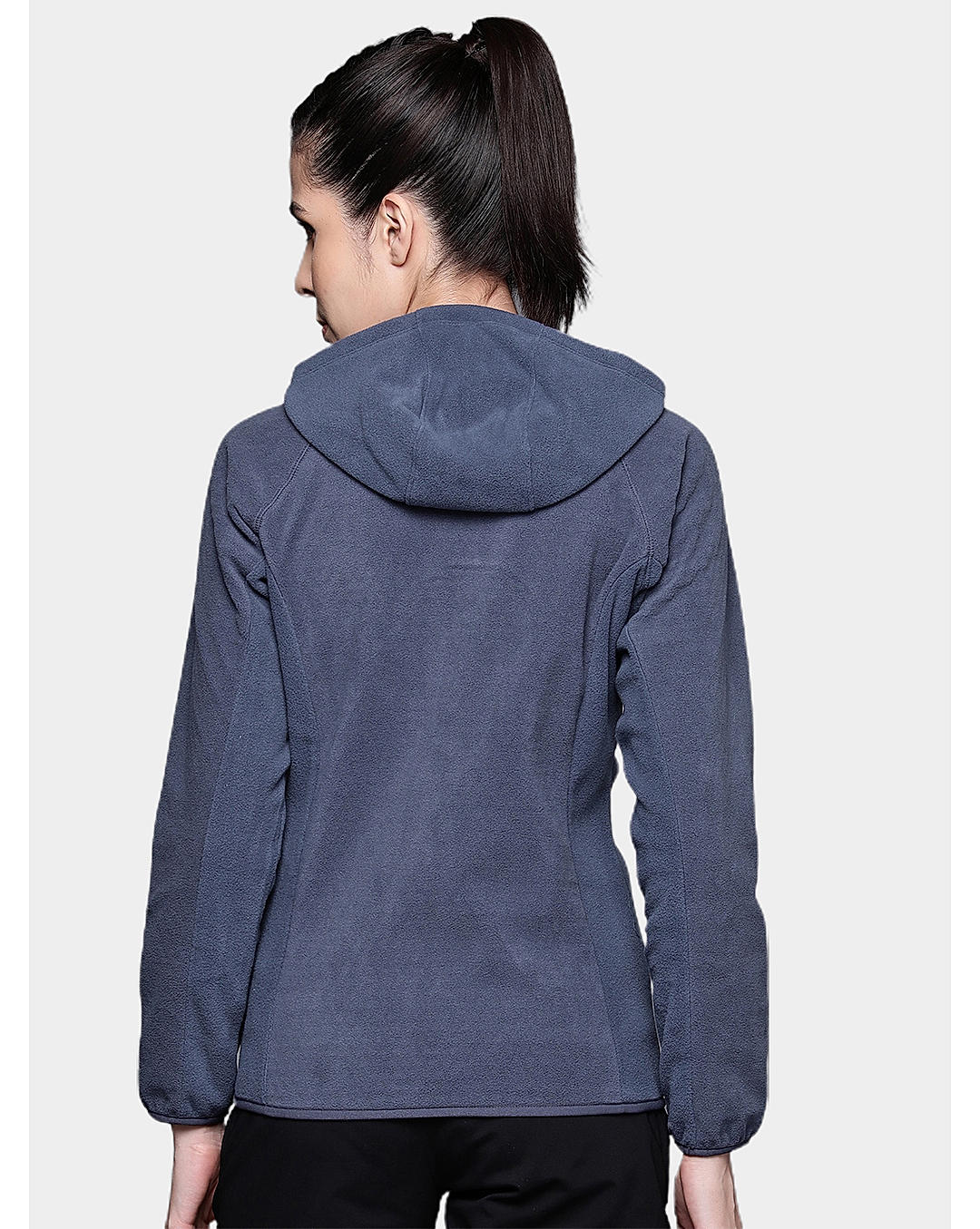 Columbia Womens Navy Omni-Heat Helix W Outdoor Tracks Hooded Full Zip Jacket