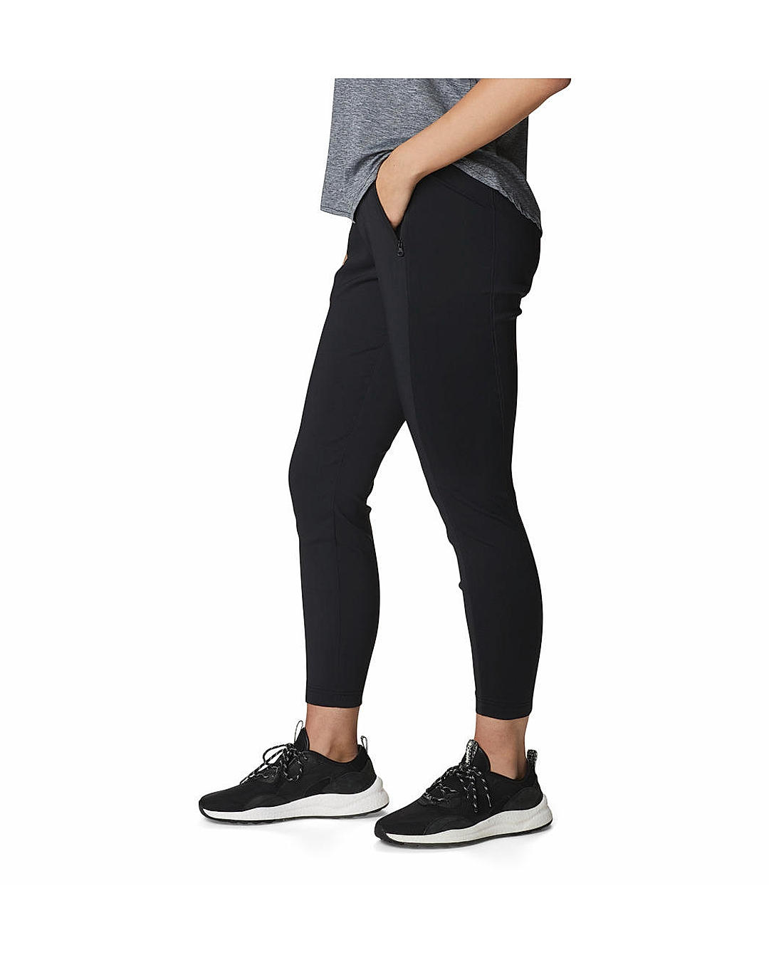 Columbia Womens Black Omni-Shield On The Go Hybrid Pant