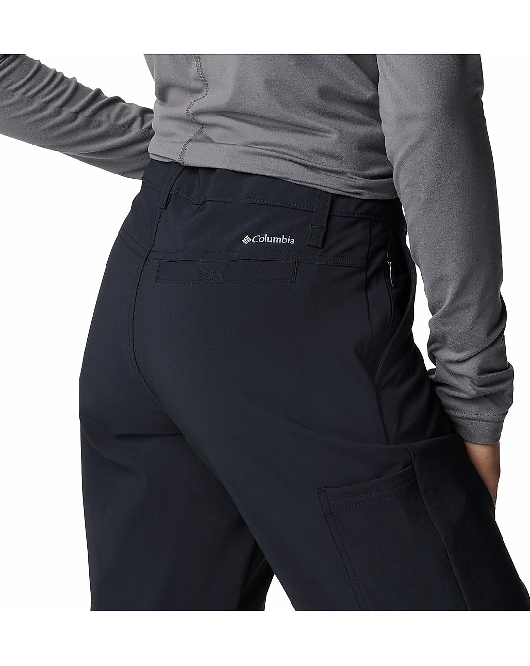 Columbia Womens Black Omni-Shield Back Beauty Softshell Pant