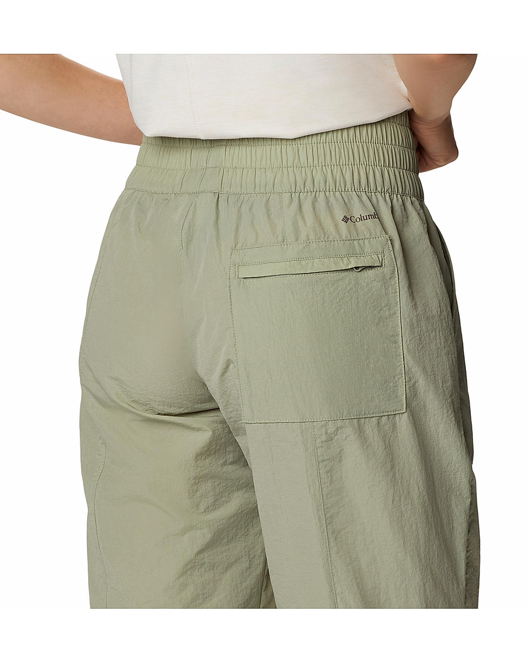 Columbia Womens Olive Omni-Shield Boundless Trek Fleece Jogger