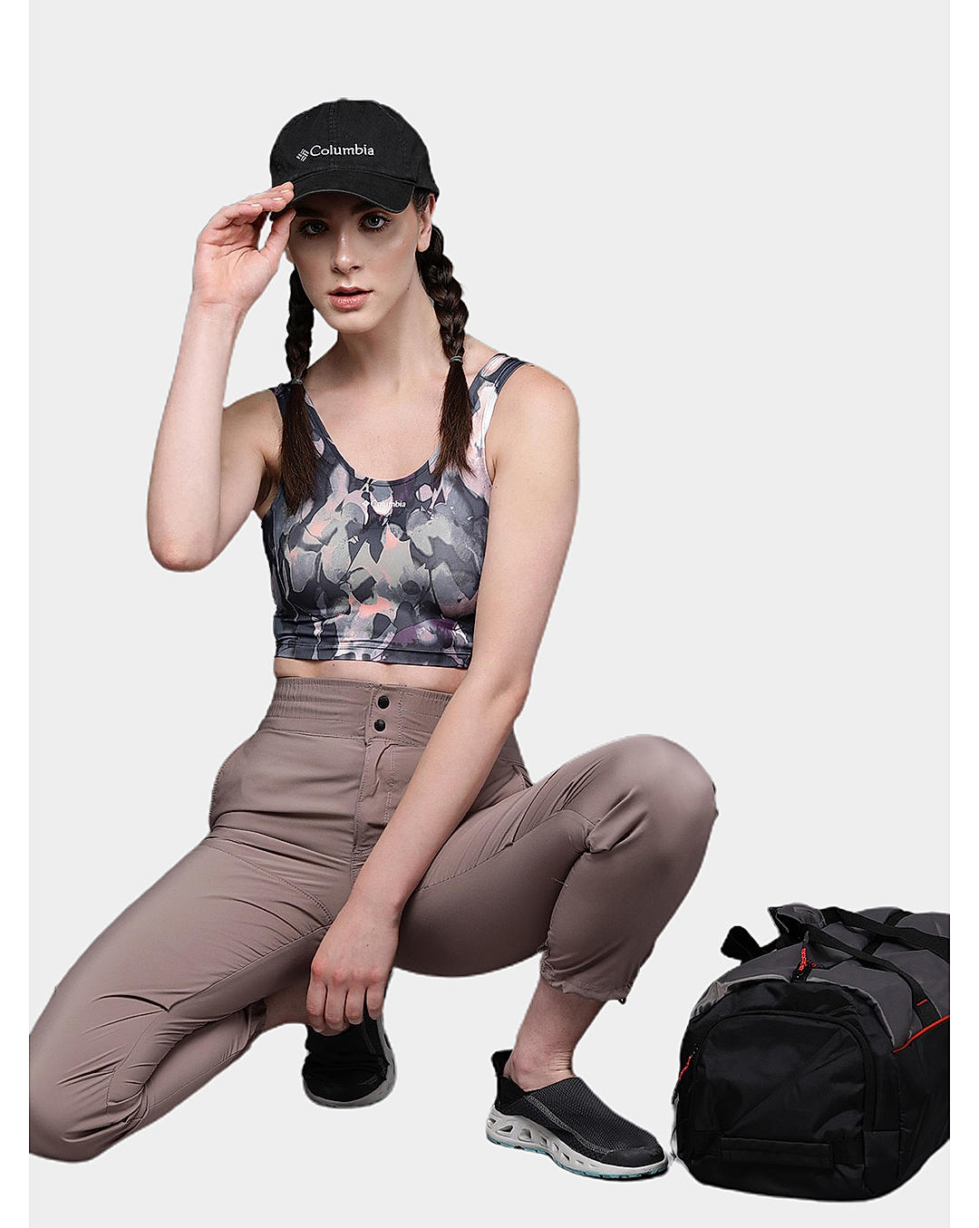 Columbia Womens Navy Omni-Wick Boundless Trek Tank Tshirt