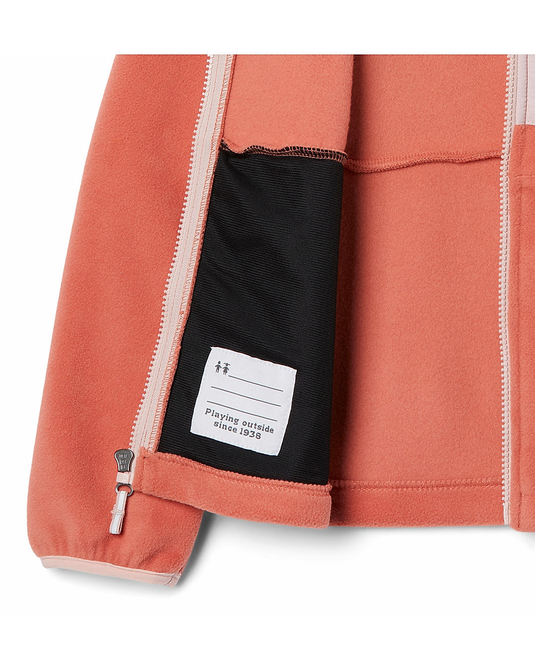 Columbia Kids Unisex Peach Fast Trek III Full Zip Fleece Jacket