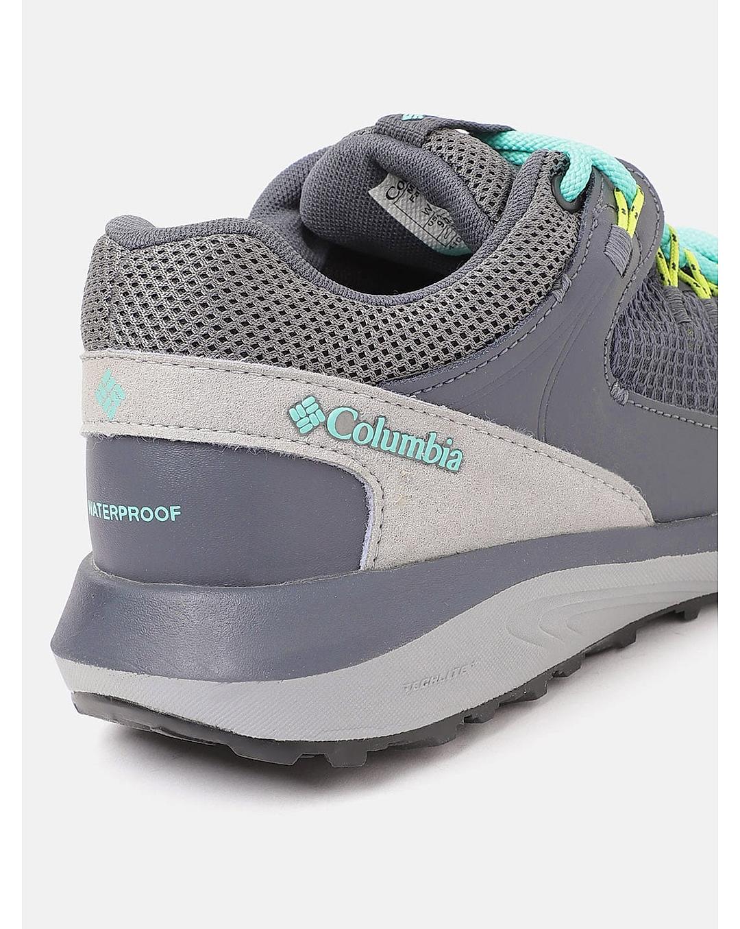 Columbia Women Grey Trailstorm Shoes (Waterproof)