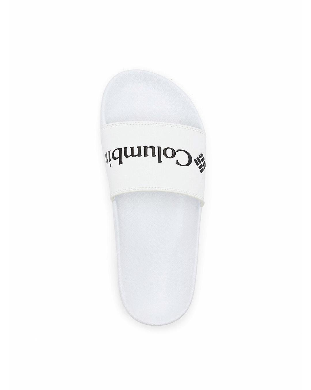Columbia Women White Hood River Slides 