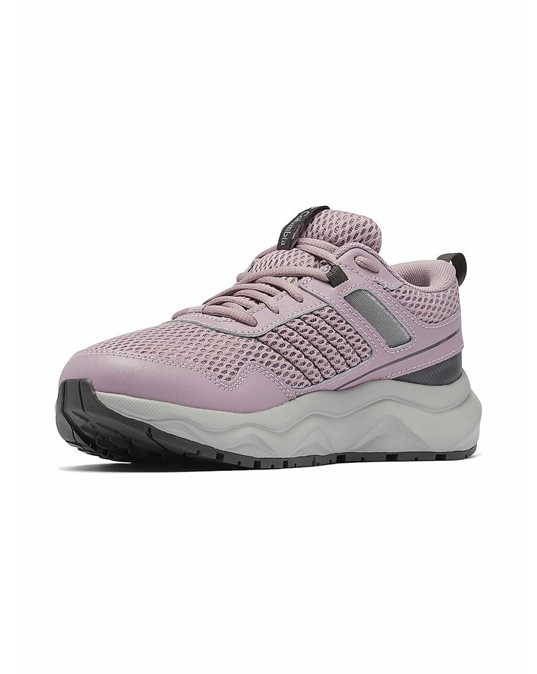 Columbia Women Purple Plateau Shoes (Waterproof)