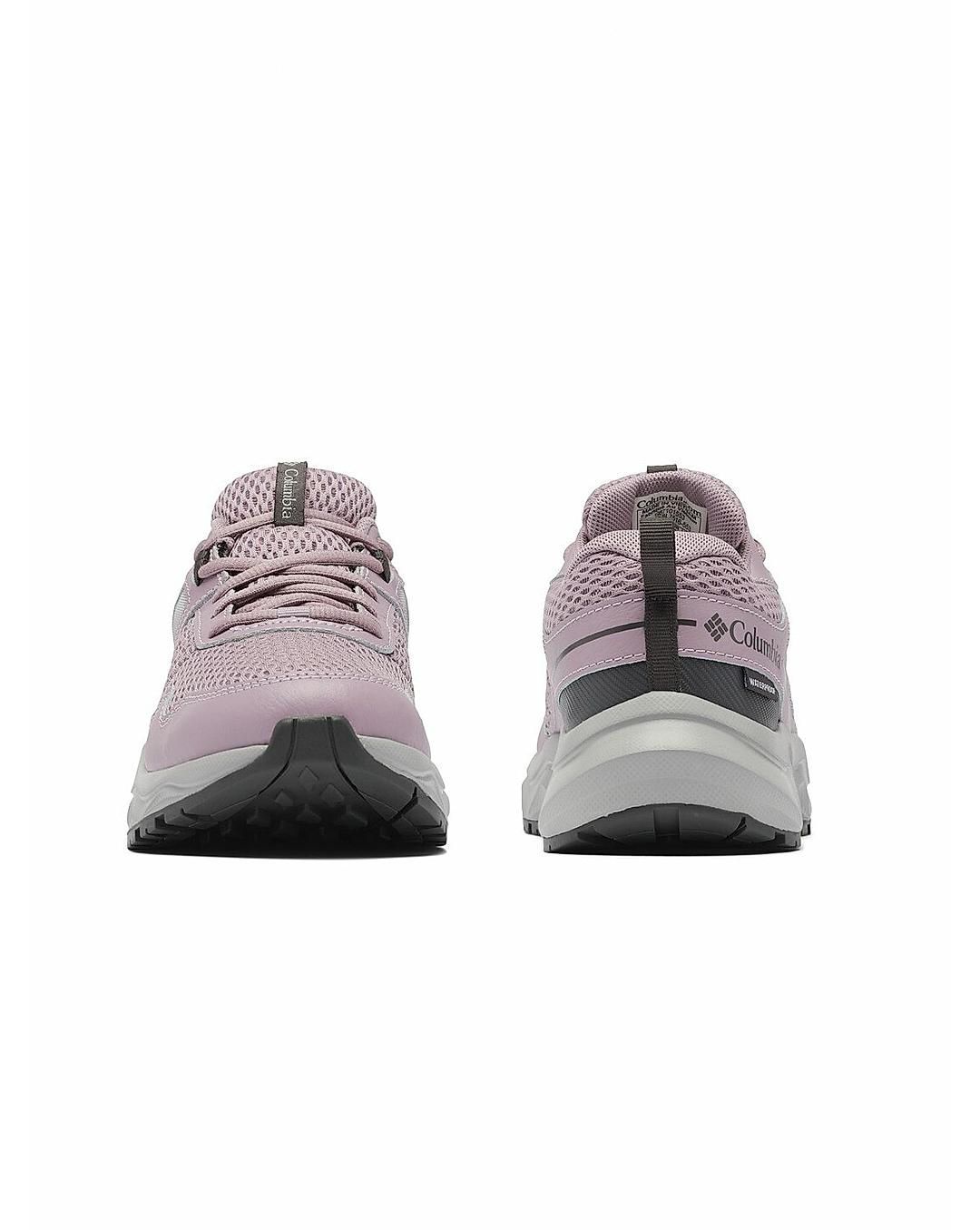 Columbia Women Purple Plateau Shoes (Waterproof)