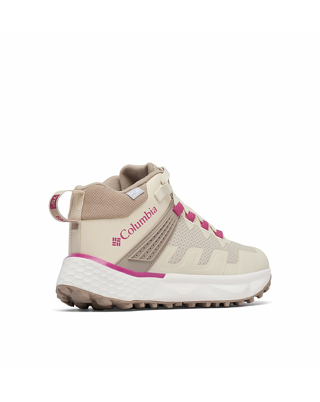 Columbia Womens Cream Facet 75 Mid Outdry Shoes