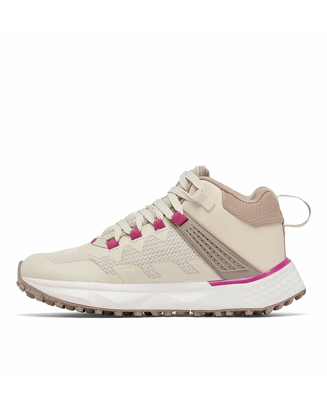 Columbia Womens Cream Facet 75 Mid Outdry Shoes