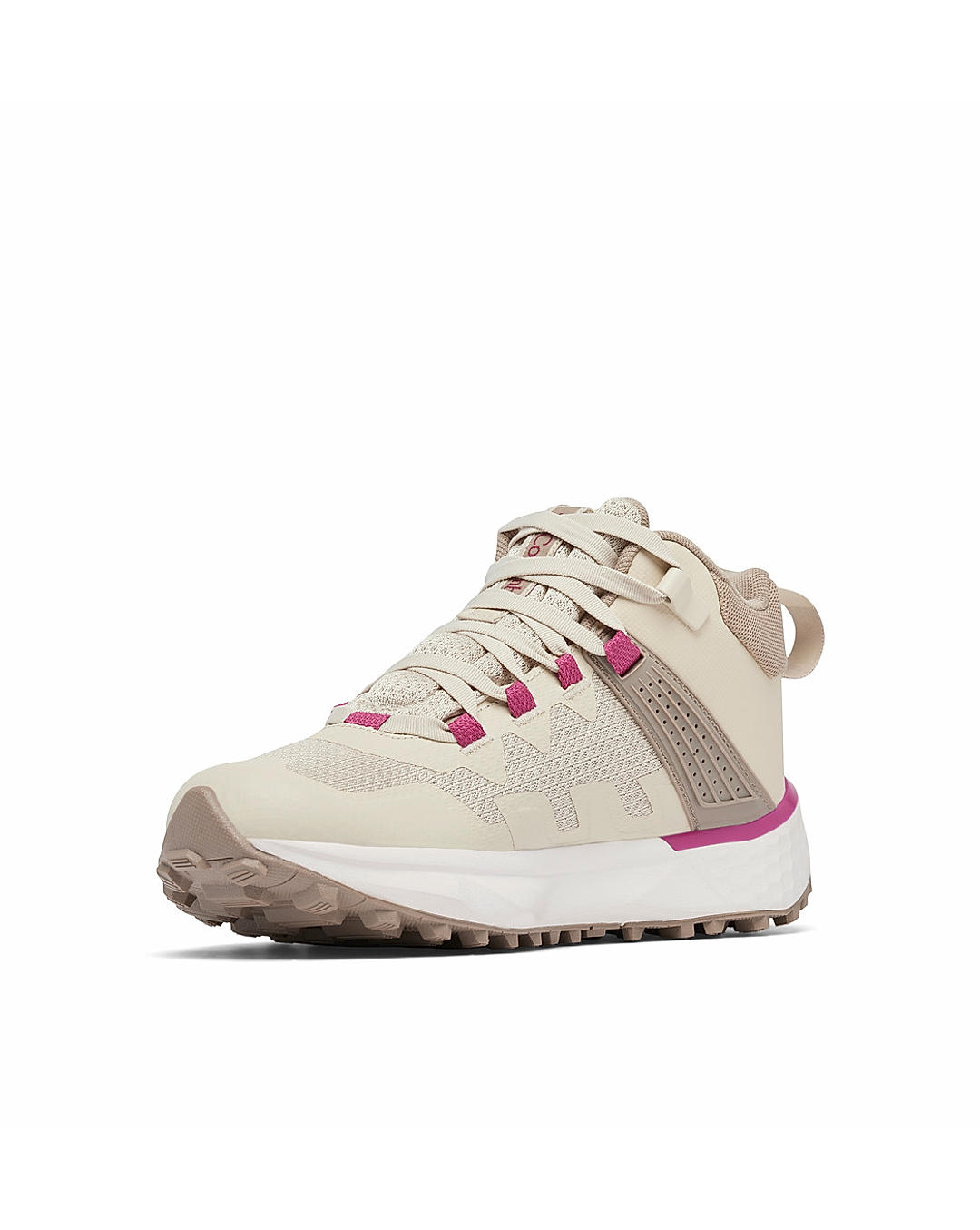 Columbia Womens Cream Facet 75 Mid Outdry Shoes