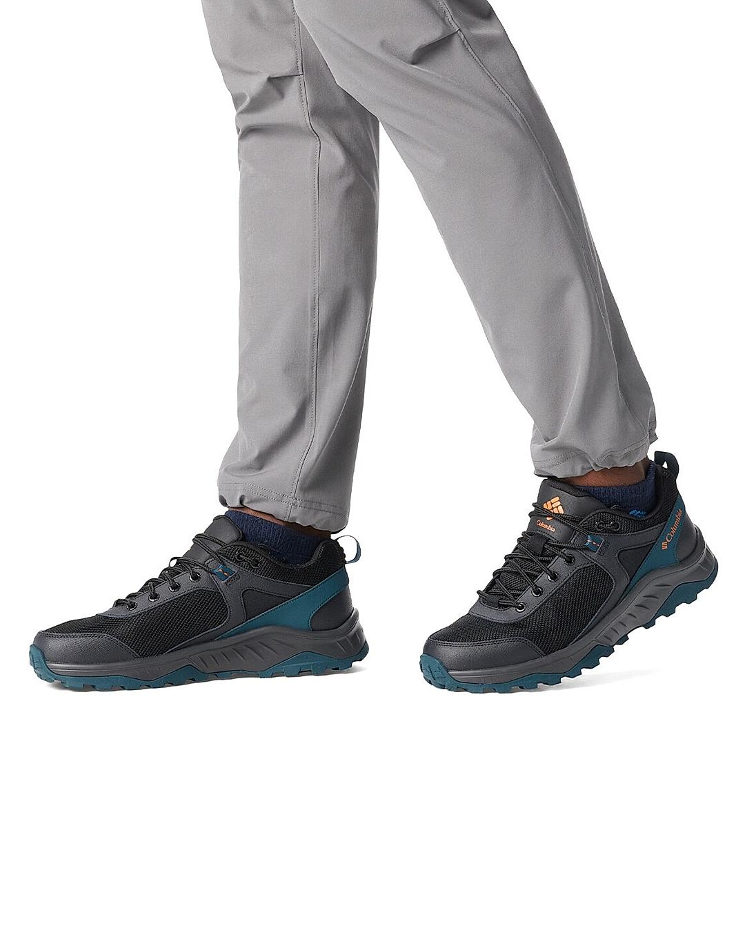 Columbia Men Black Trailstorm Ascend Shoes (Waterproof)