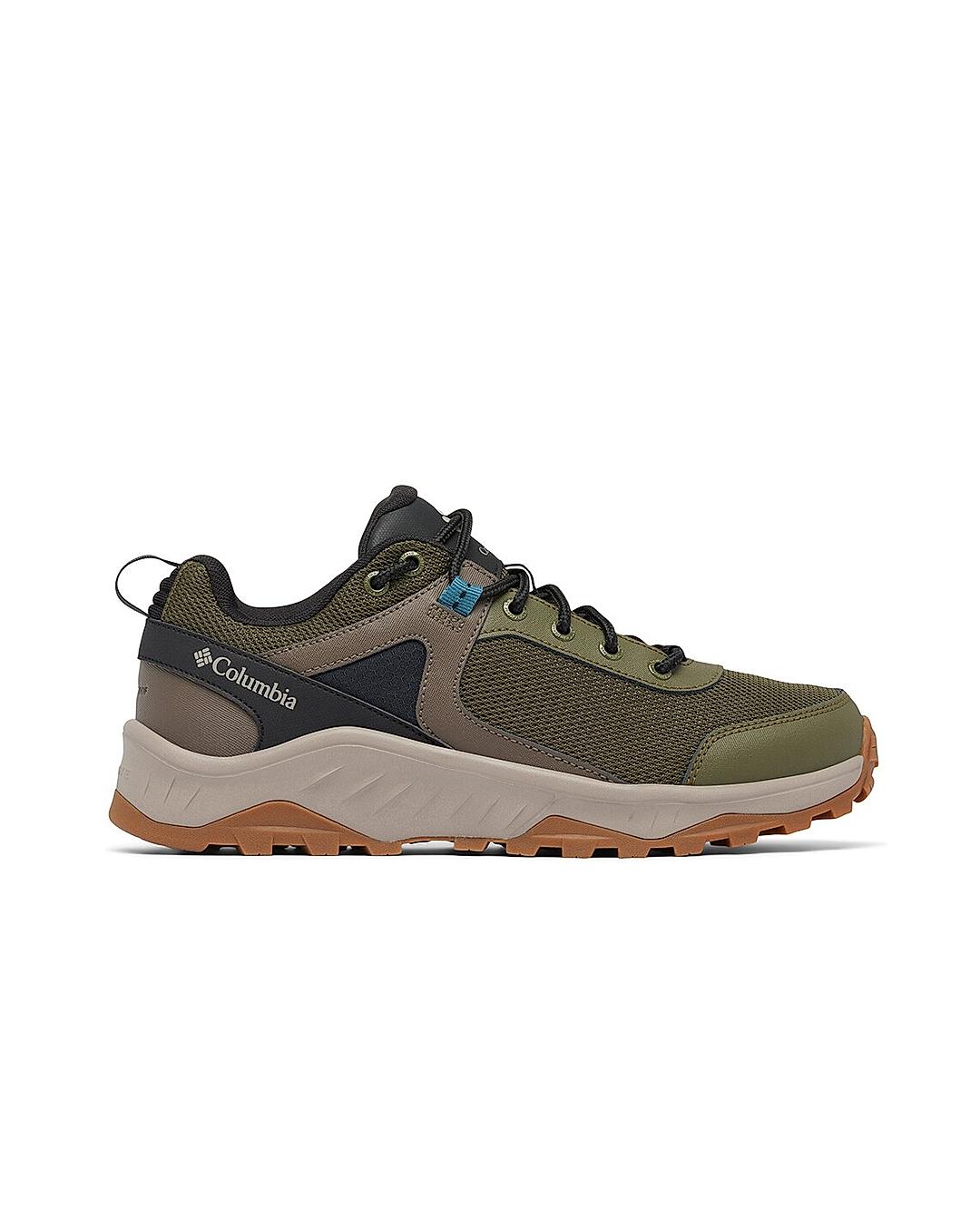 Columbia Men Green Trailstorm Ascend Shoes (Waterproof)
