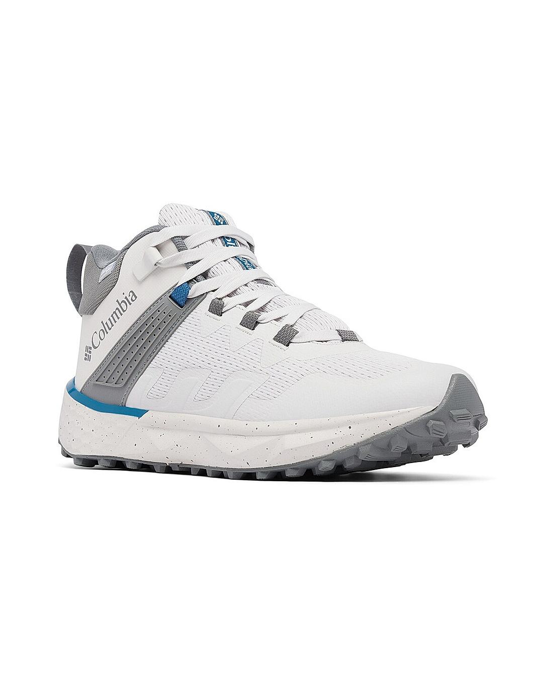 Columbia Men Grey Facet 75 Mid Outdry Shoes (Complete Waterproof)
