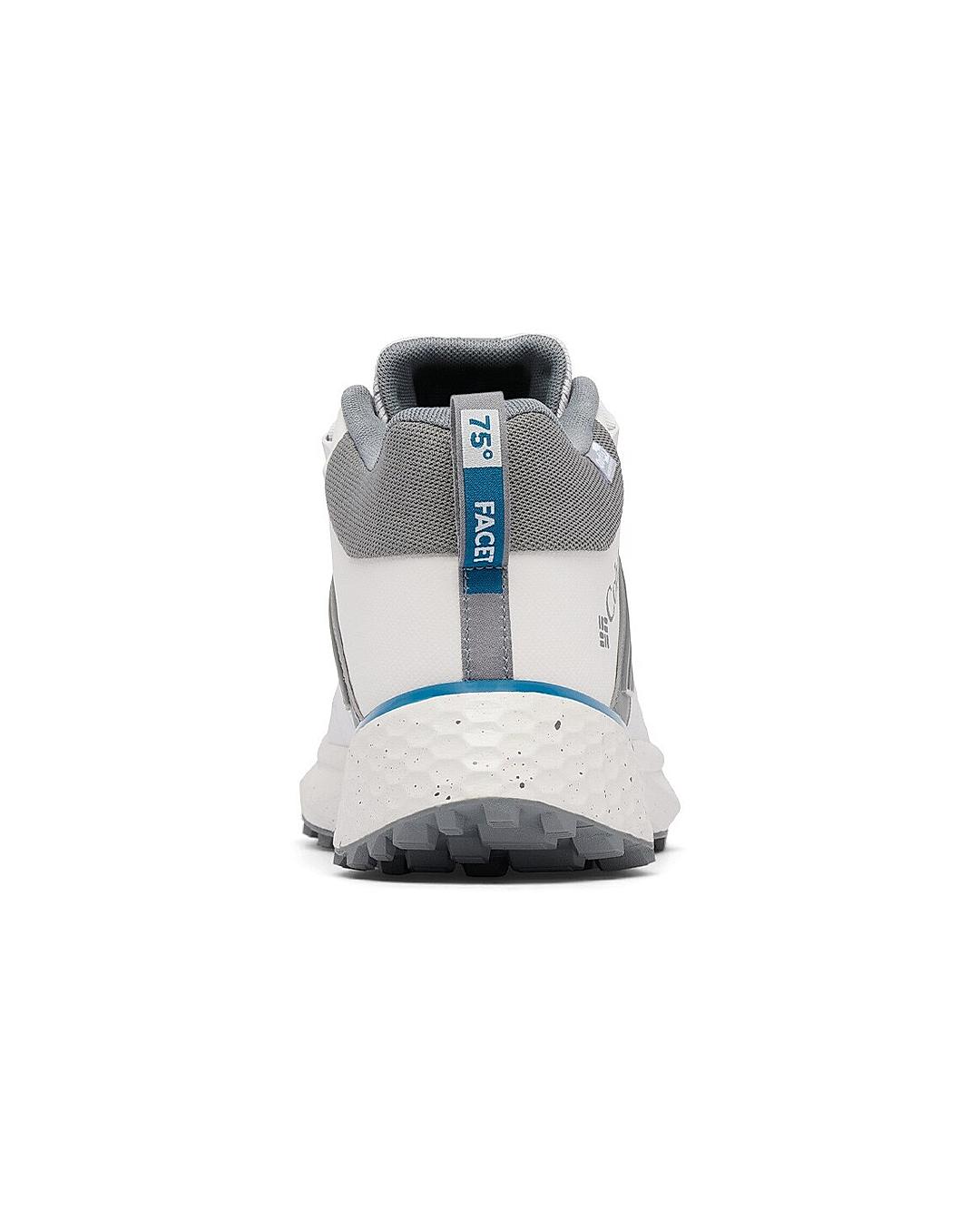 Columbia Men Grey Facet 75 Mid Outdry Shoes (Complete Waterproof)