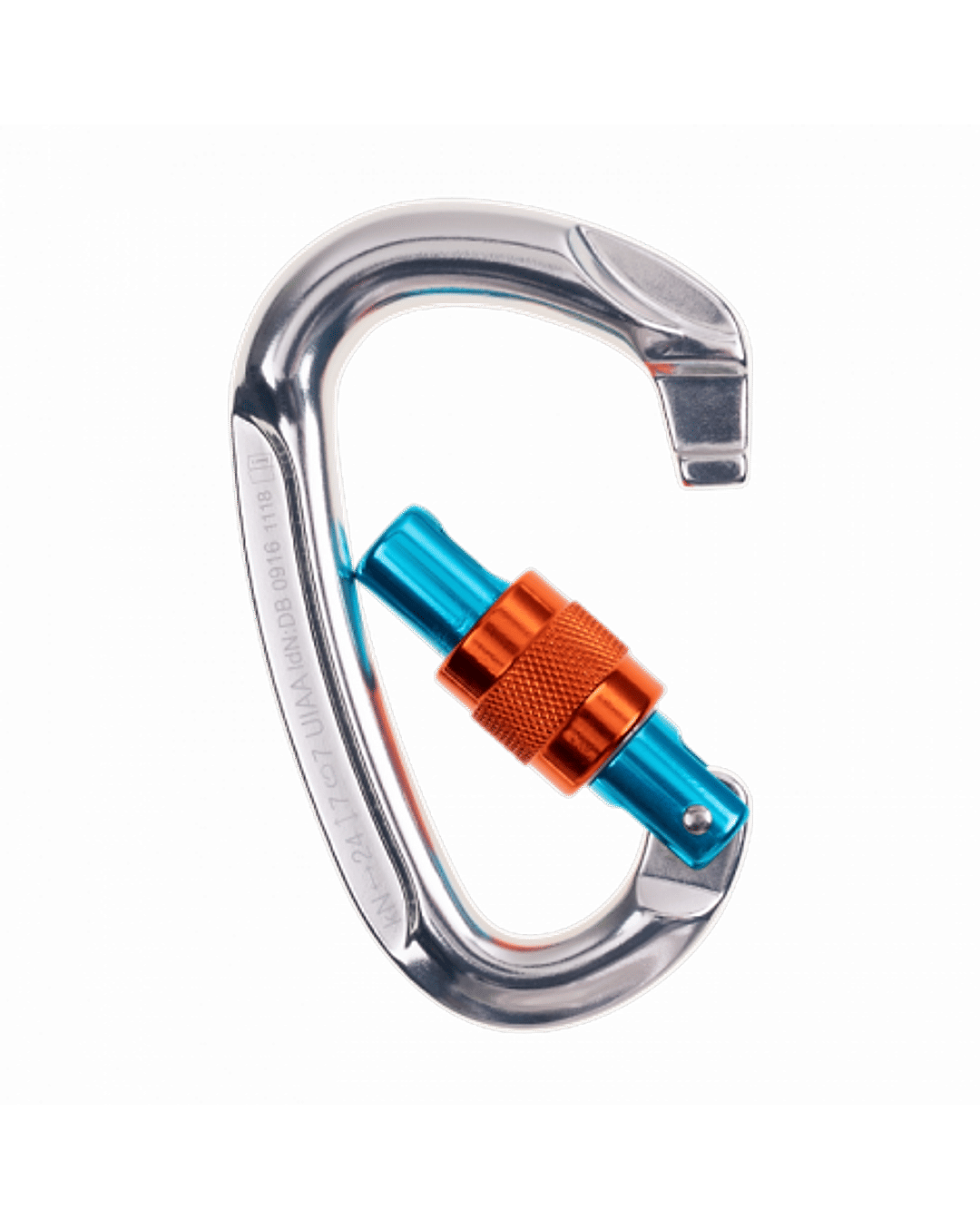 Beal Unisex Orange BE ONE SCREW Carabiner