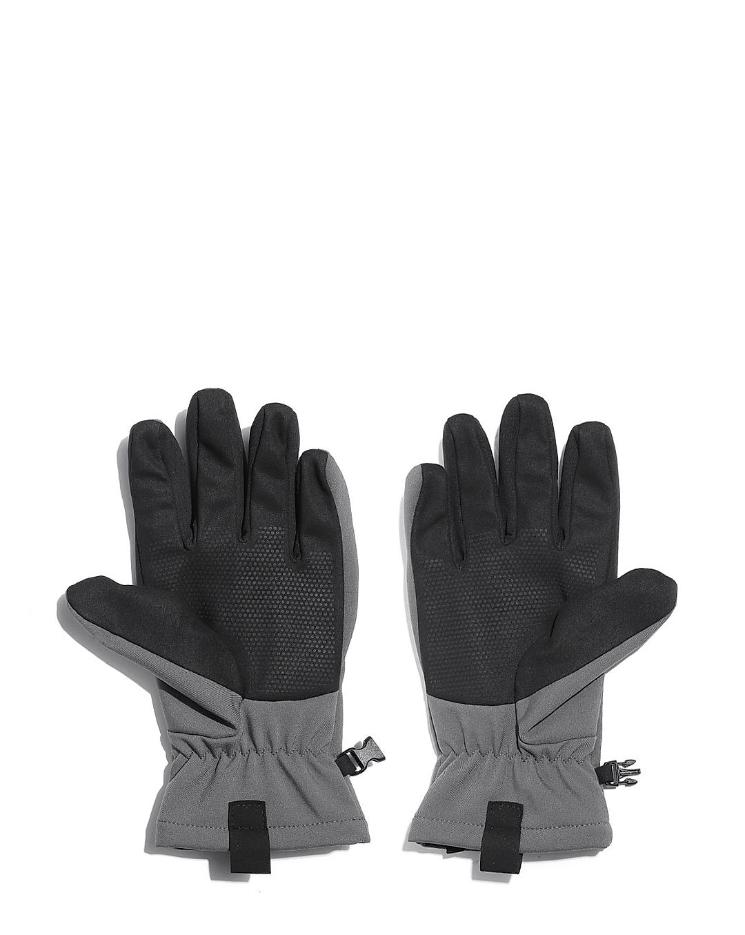 Columbia Men Grey Ascender II Softshell Gloves 