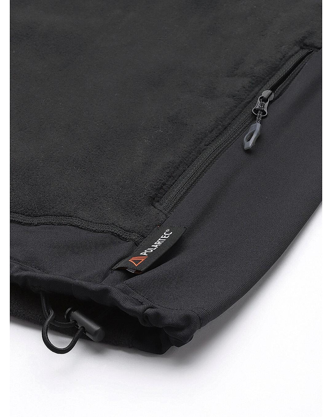 Columbia Mens Black Omni-Wick Titan Pass 2.0 II Fleece Jacket