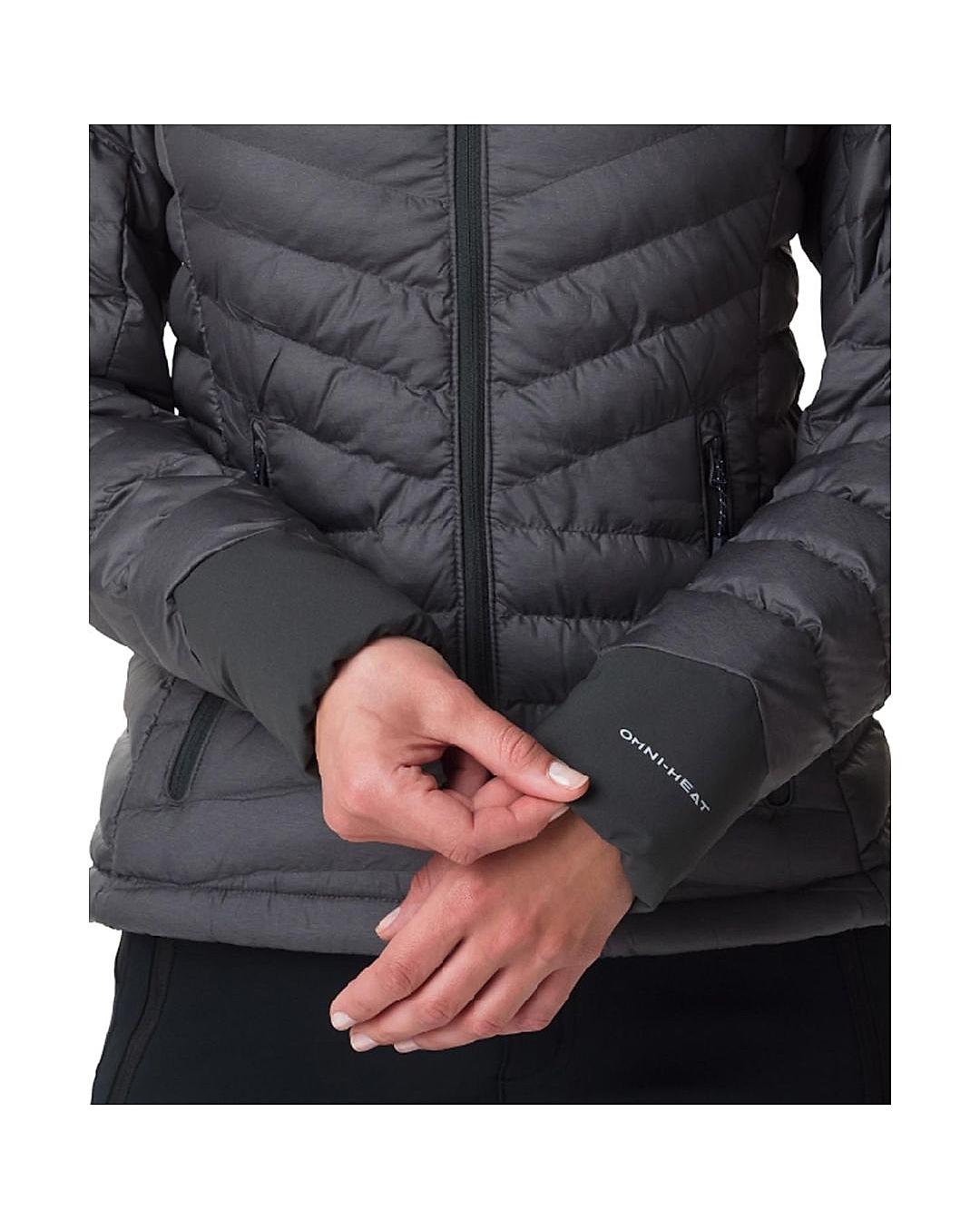 Columbia Women Grey Windgates Hooded Jacket 