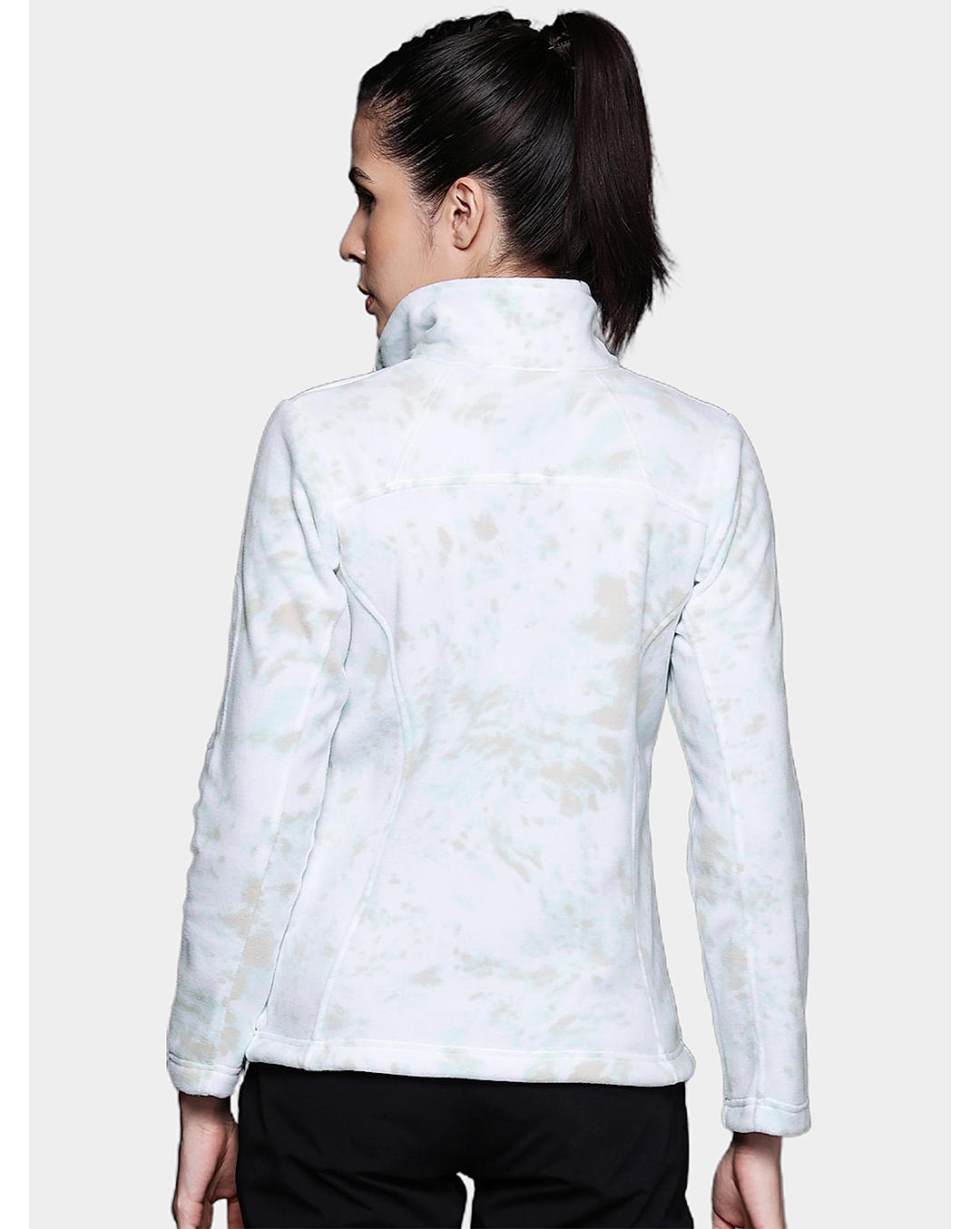 Columbia Womens Multi Fast Trek Printed Fleece Jacket