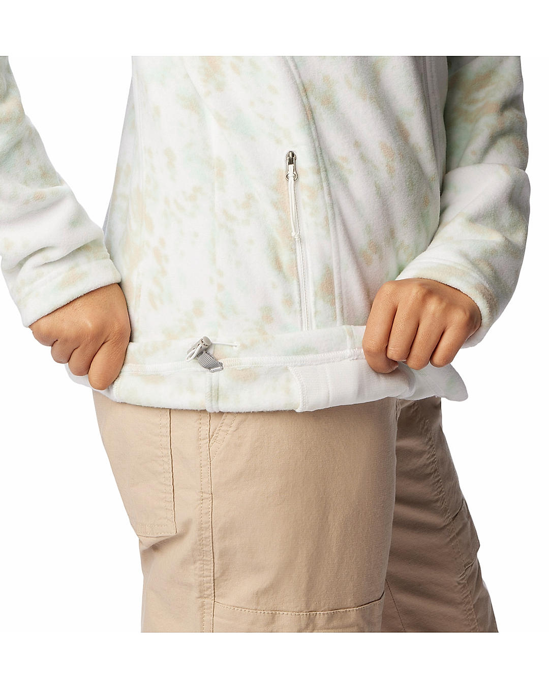 Columbia Womens Multi Fast Trek Printed Fleece Jacket