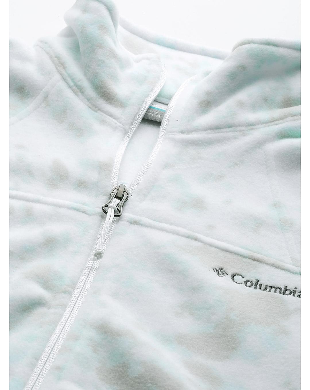 Columbia Womens Multi Fast Trek Printed Fleece Jacket