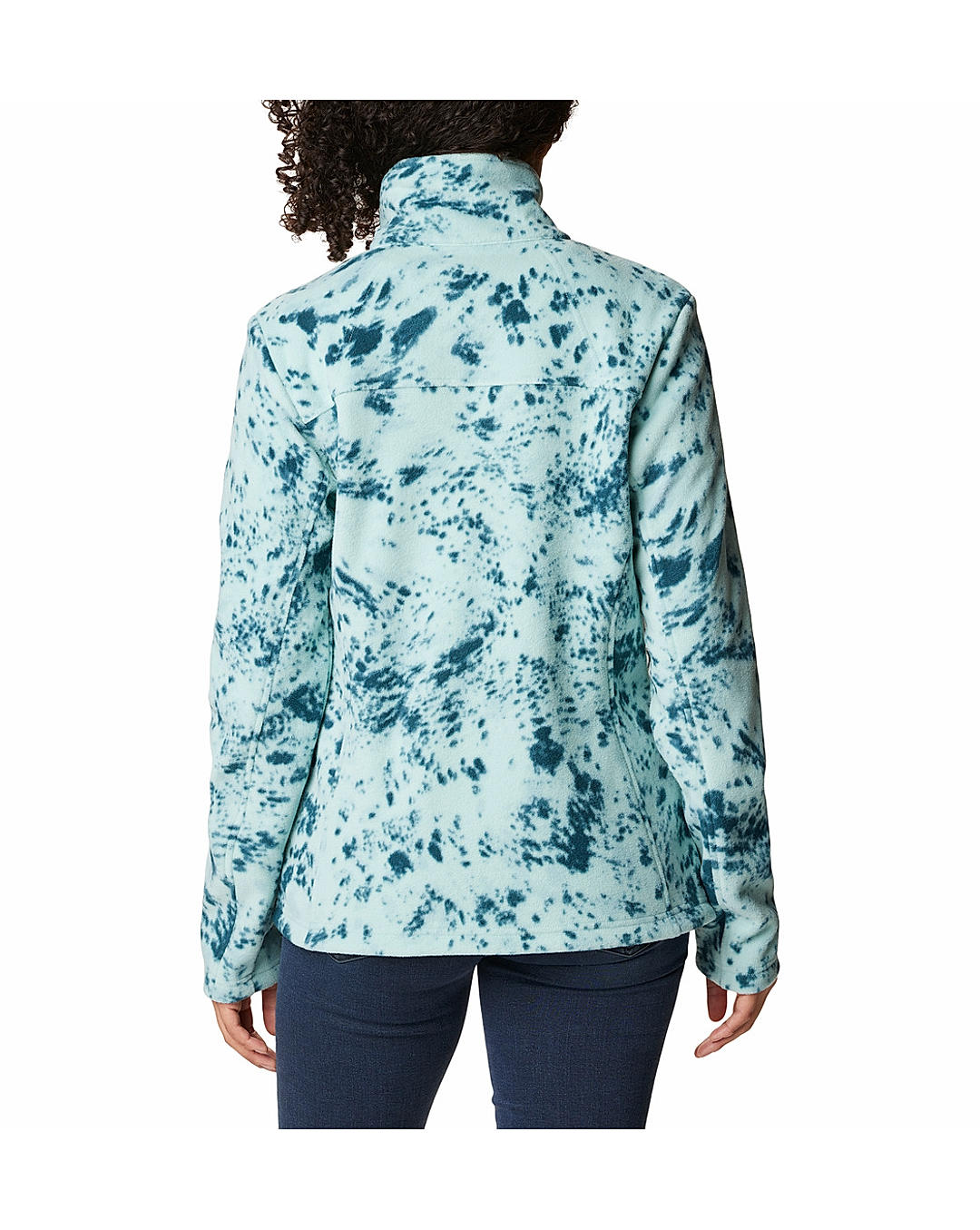 Columbia Womens Multi Fast Trek Printed Fleece Jacket