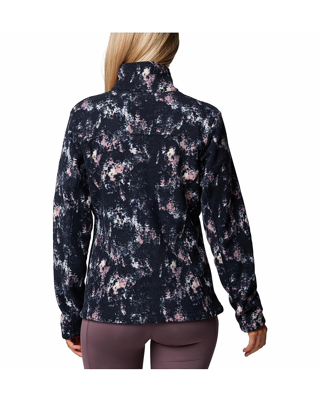 Columbia Womens Multi Fast Trek Printed Fleece Jacket