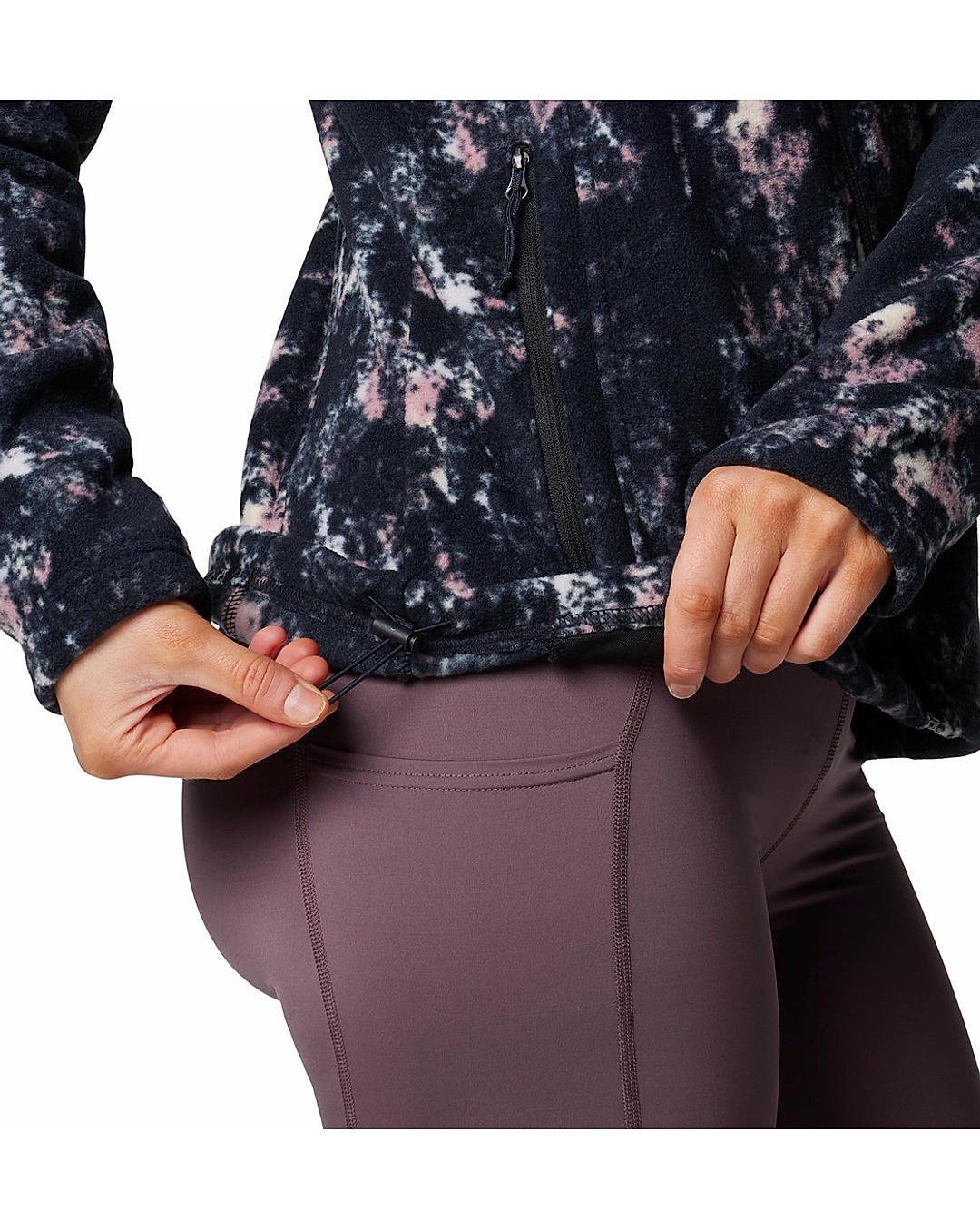 Columbia Womens Multi Fast Trek Printed Fleece Jacket