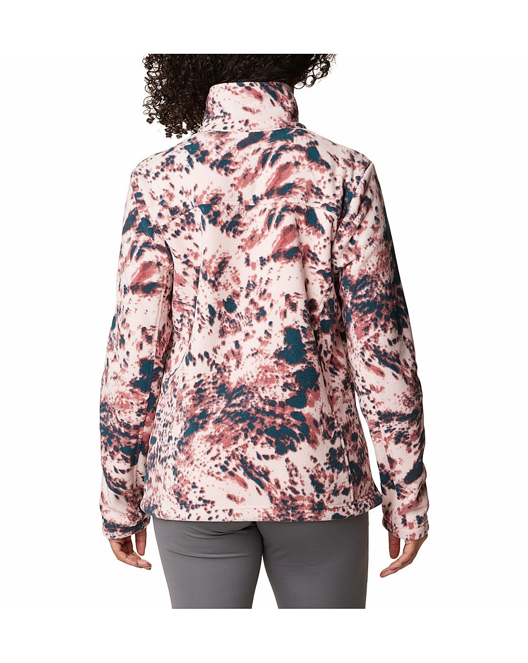 Columbia Womens Multi Fast Trek Printed Fleece Jacket