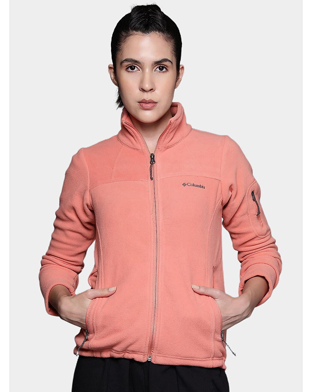 Columbia Womens Peach Fast Trek II Fleece Jacket