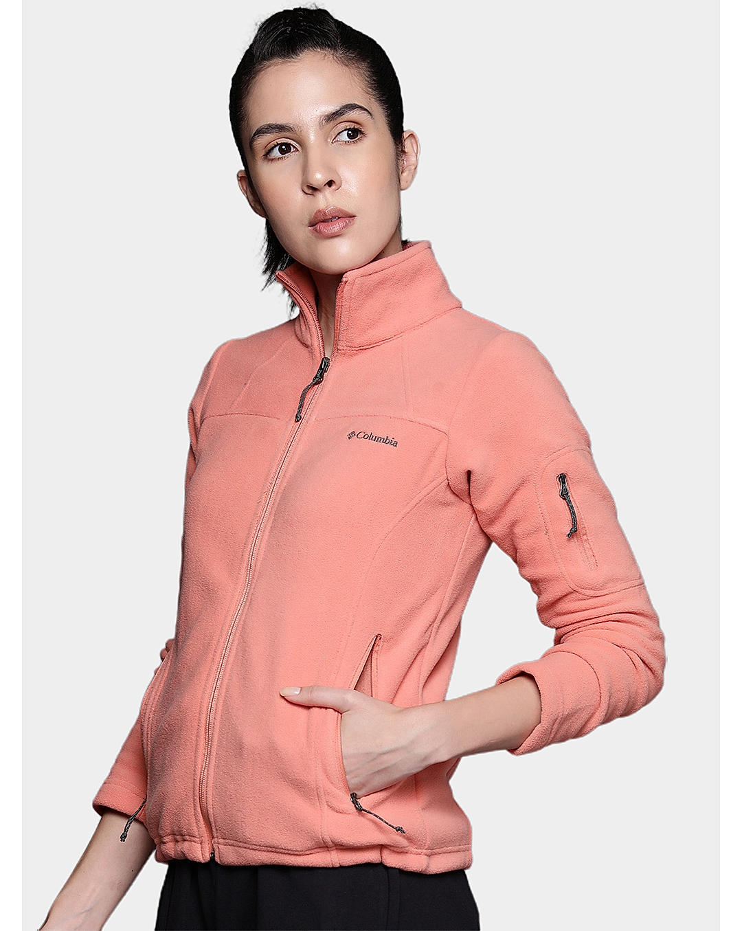 Columbia Womens Peach Fast Trek II Fleece Jacket