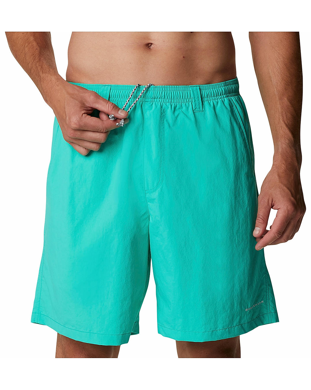 Columbia Mens Green UPF 50 Backcast III Water Short