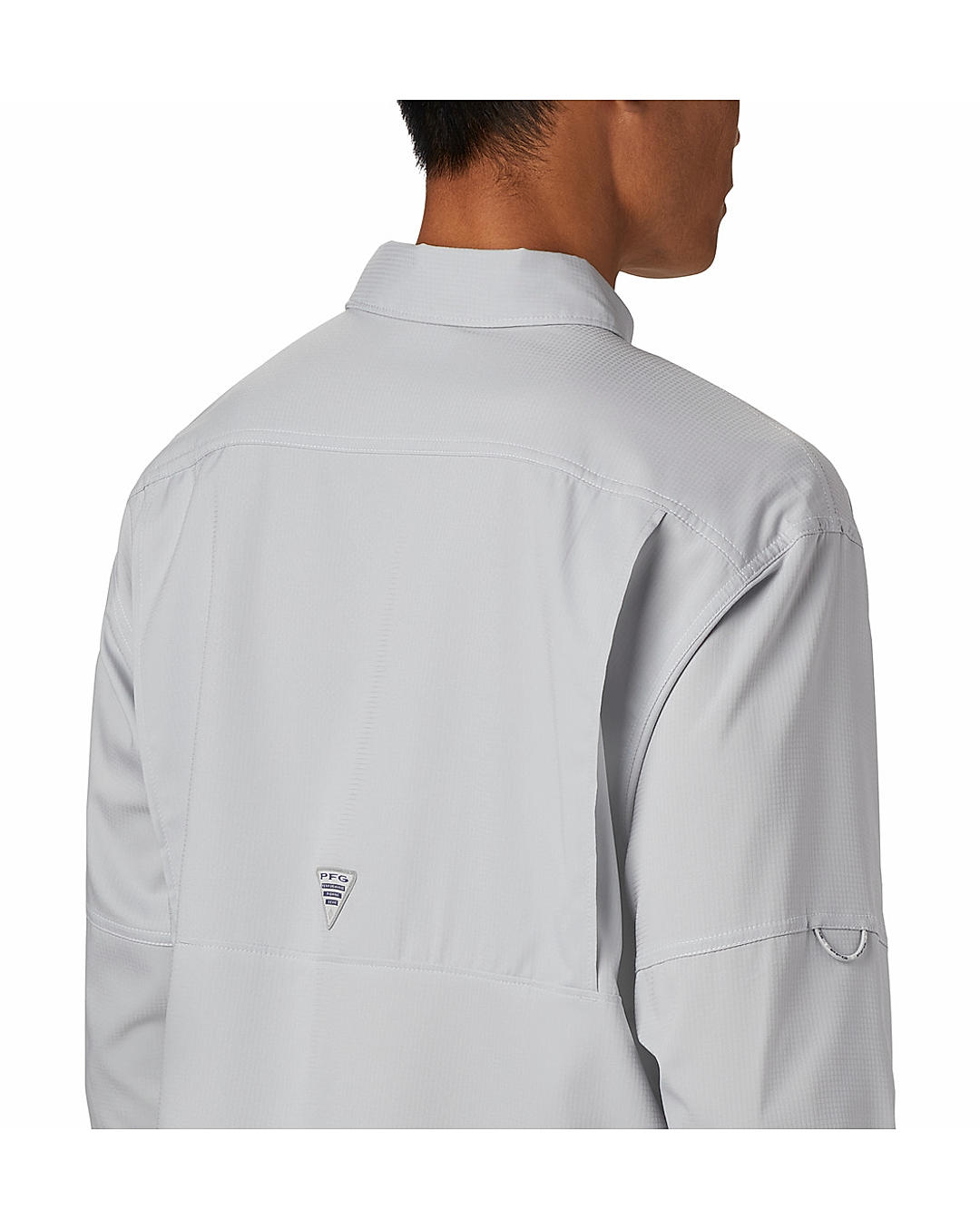 Columbia Mens Grey Omni-Wick Low Drag Offshore Long Sleeve Shirt