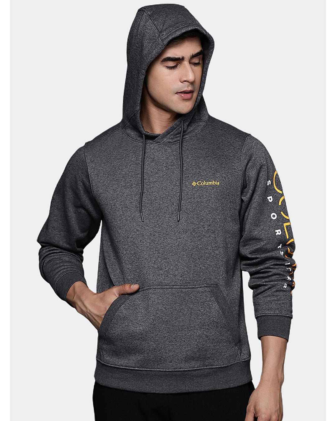 Buy Columbia Black Csc Basic Logo II Hoodie Jackets For Men Online at Adventuras 489018