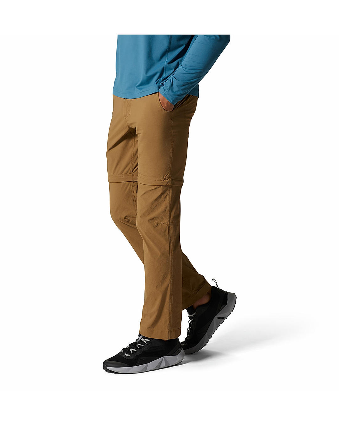 Mountain Hardwear Mens Brown Basin Trek Pant