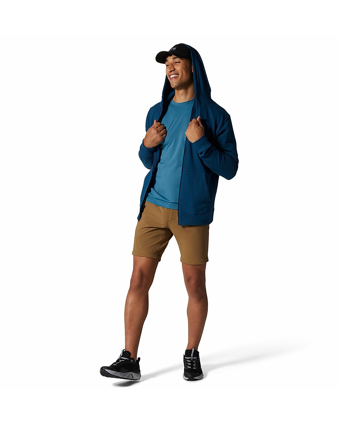 Mountain Hardwear Mens Brown Basin Trek Pant