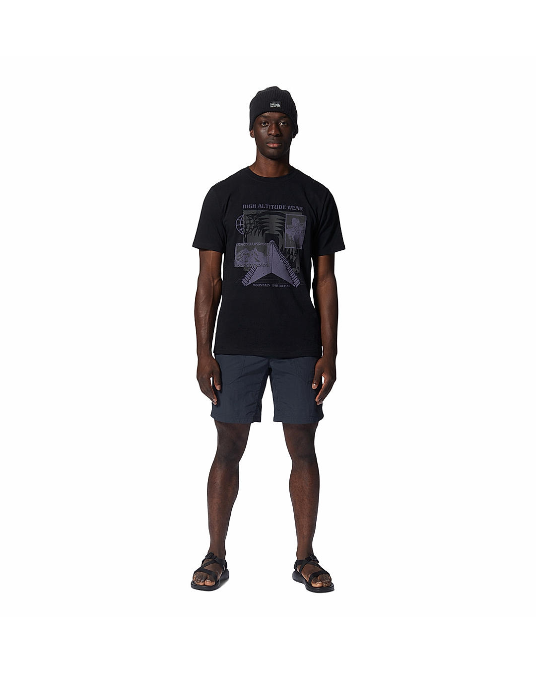 Mountain Hardwear Men Green Stryder Short