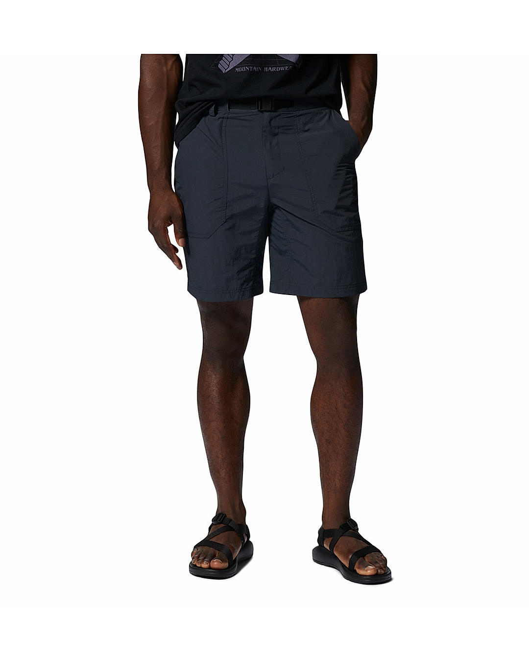 Mountain Hardwear Men Green Stryder Short