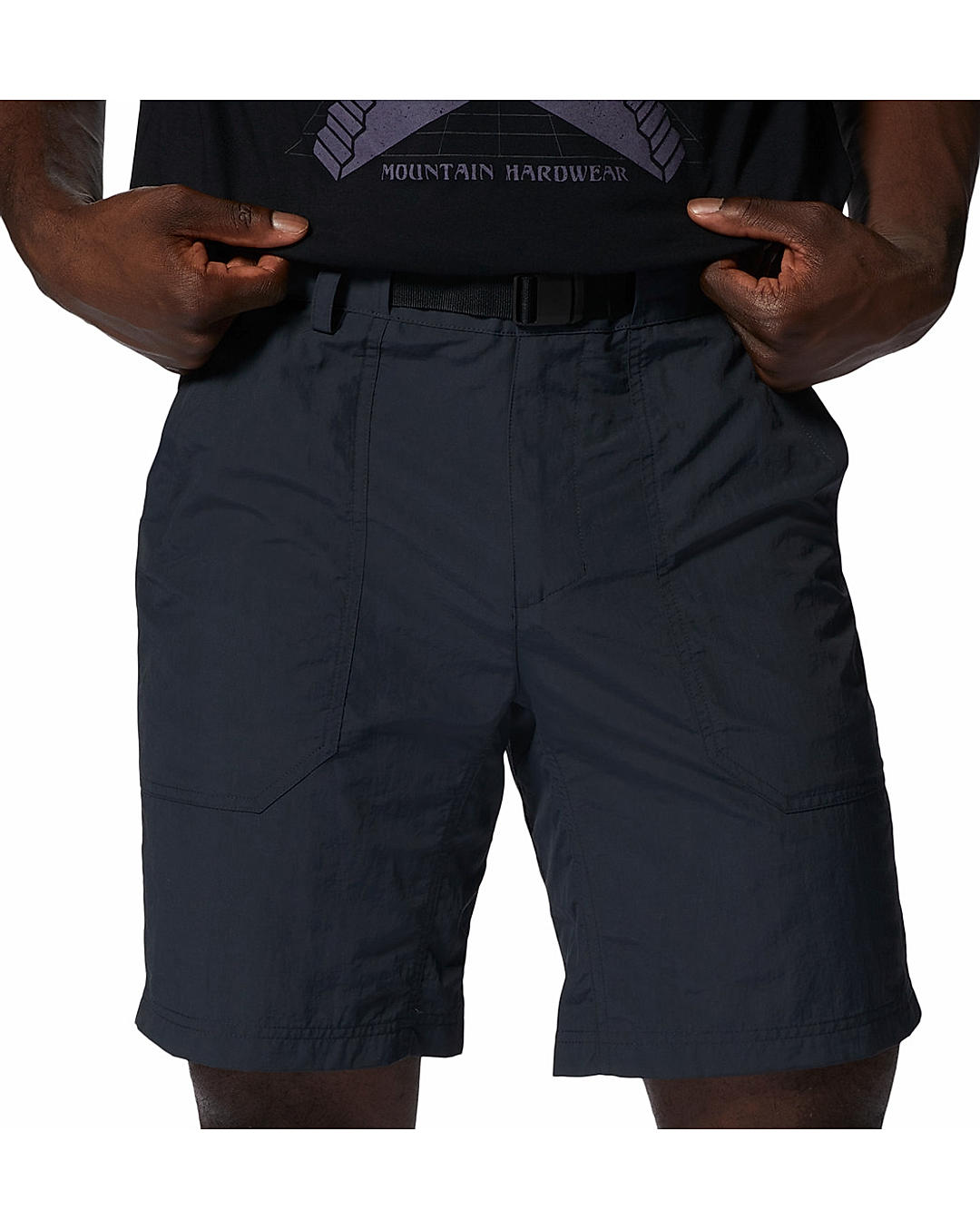 Mountain Hardwear Men Green Stryder Short