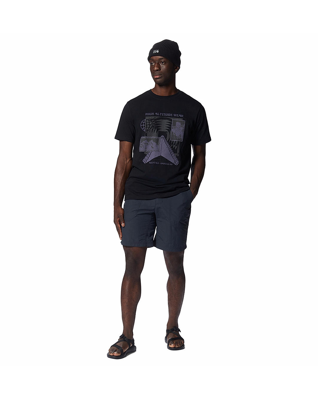 Mountain Hardwear Men Green Stryder Short