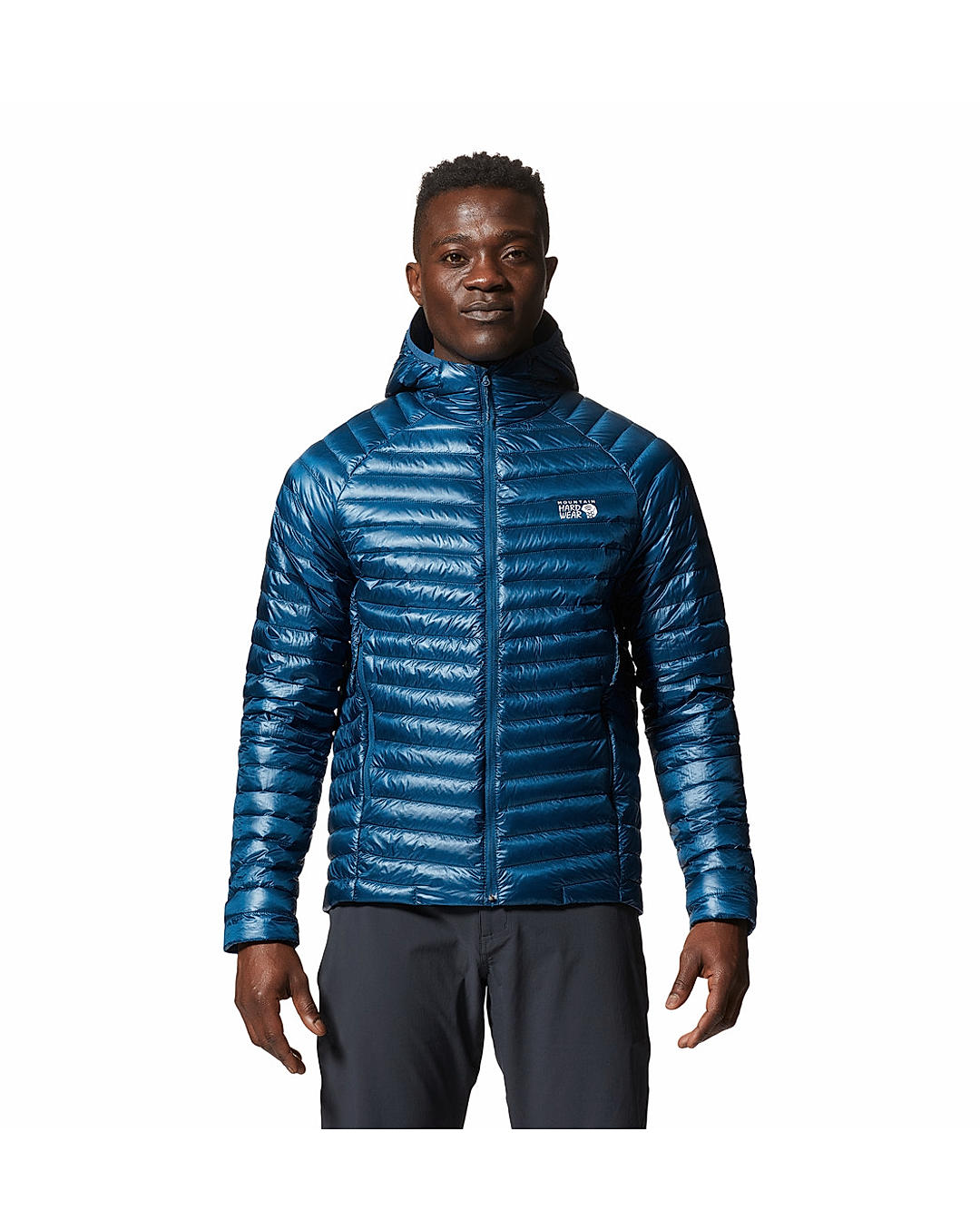 Mountain Hardwear Men Blue Ghost Whisperer/2 Hoody Jacket