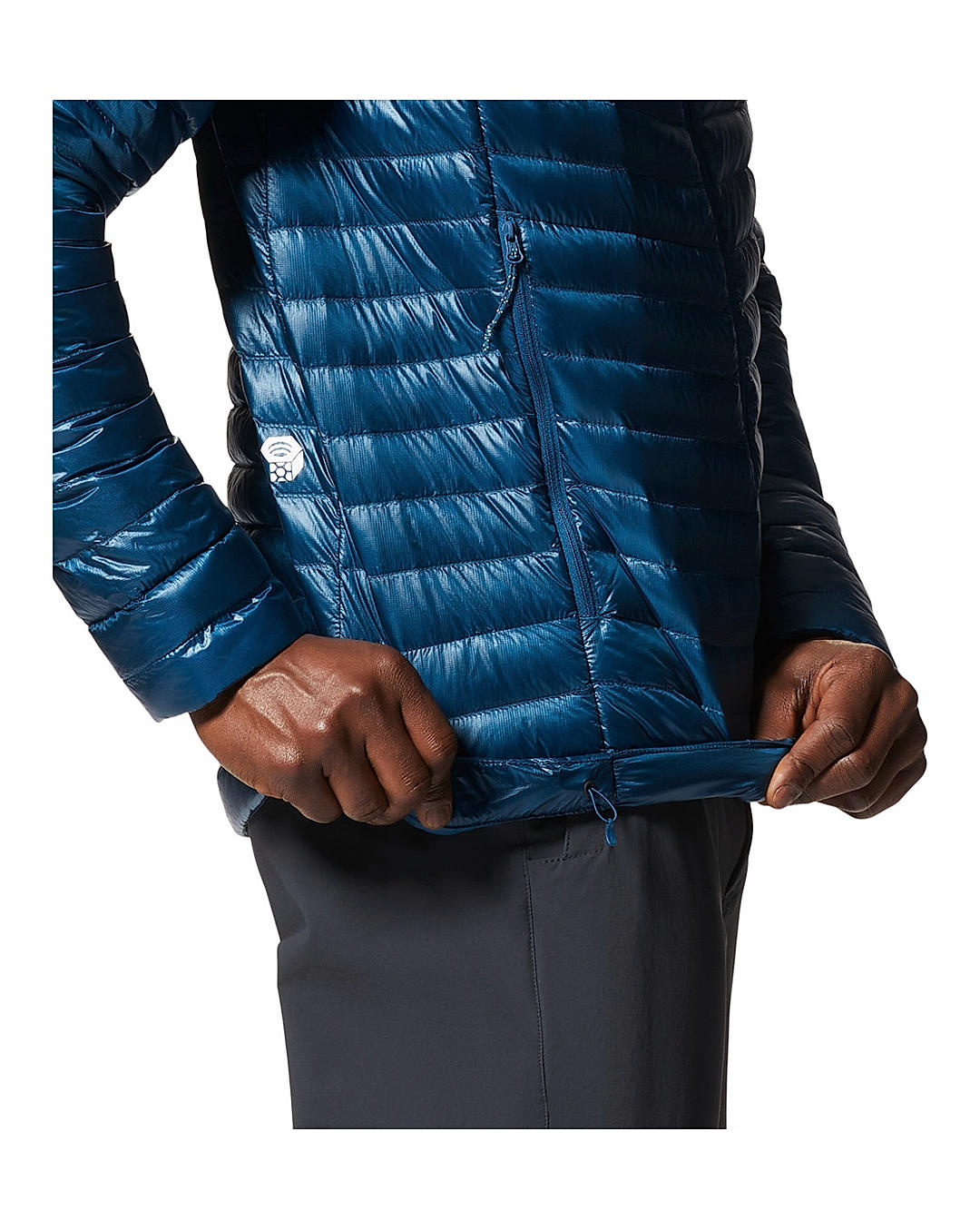 Mountain Hardwear Men Blue Ghost Whisperer/2 Hoody Jacket