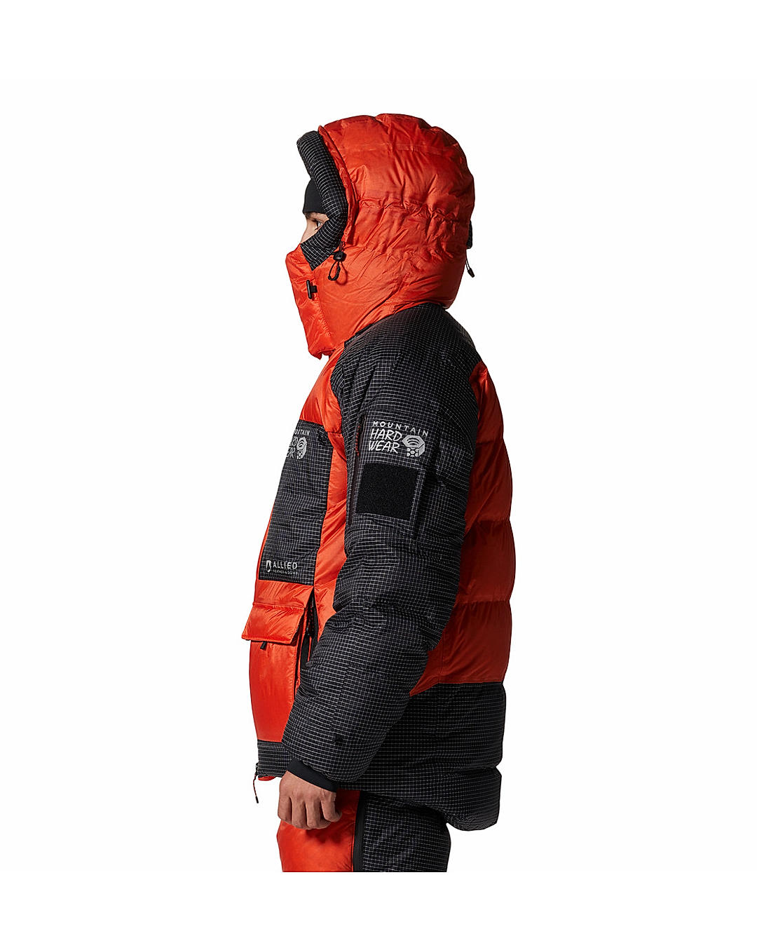 Mountain Hardwear Men Orange Absolute Zero Parka