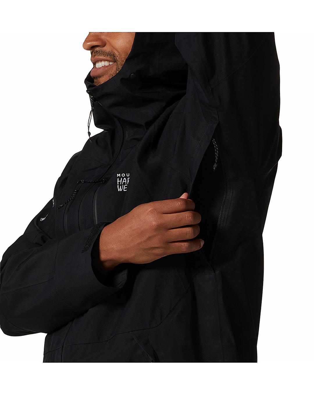 Mountain Hardwear Men Black Boundary Ridge GORE-TEX Jacket